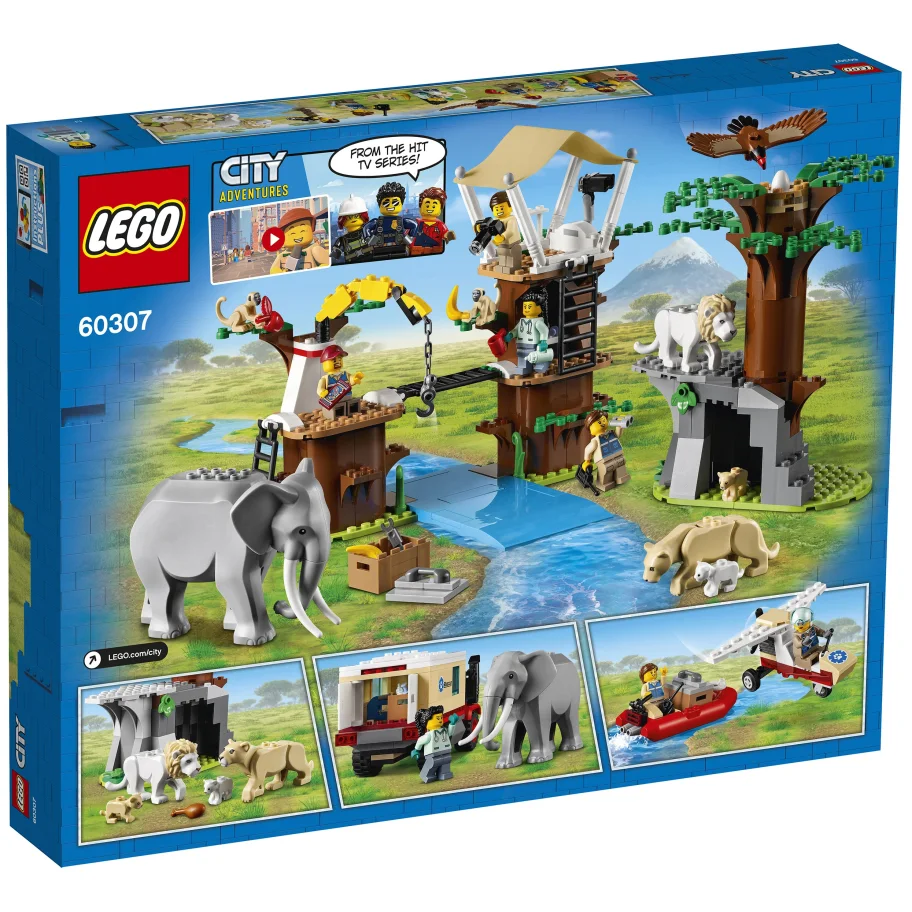 LEGO City Wildlife Rescue Camp 60307
