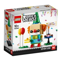 Конструктор LEGO BrickHeadz Сувенирный набор Клоун на день рождения 40348