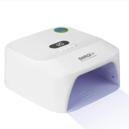 SNRQI Портативная электрическая машина для хранения ногтей, 48 Вт, высокая выносливость, интеллектуальная индукционная беспроводная зарядка, светильник для гриля для ногтей