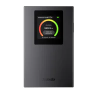 TENDA 4G185 4G LTE мобильный роутер, встроенная батарея 2100 мАч, Micro SIM slot, USB-C port