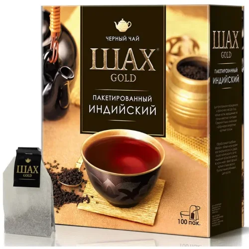 Tea «Shah« Gold 2g. * 100Pak. (*18 pcs)