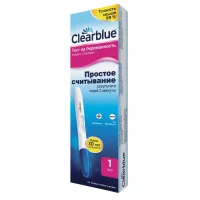 Тест на беременность Clearblue, точность свыше 99 %, 1 тест