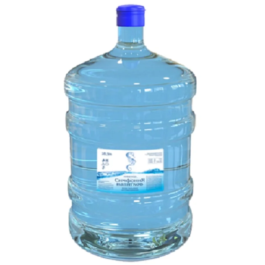Bottled water symphony drinks