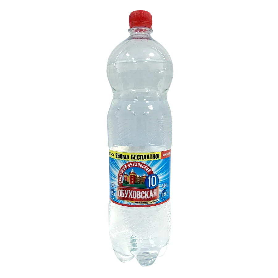 Минеральная вода Обуховская-10 1,5 л