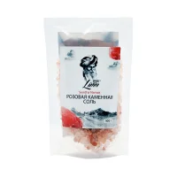 Розовая каменная соль, в пластиковом пакете, 500г
