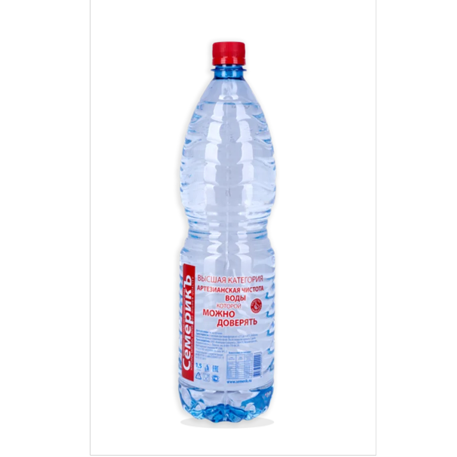 Вода Семерикъ 1,5 литра