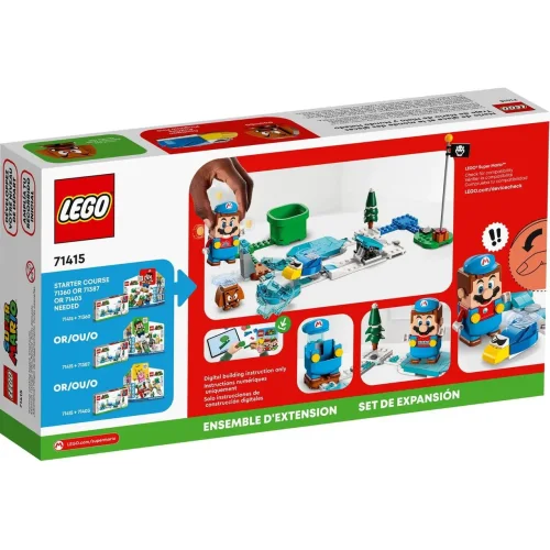 Конструктор LEGO Super Mario Костюм Ледяного Марио и Замороженный мир 71415