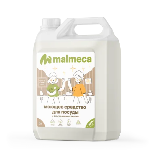 Средство для мытья посуды с ароматом Миндальное молочко Malmeca 5л