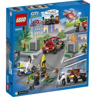Конструктор LEGO City Пожарная бригада и полицейская погоня 60319