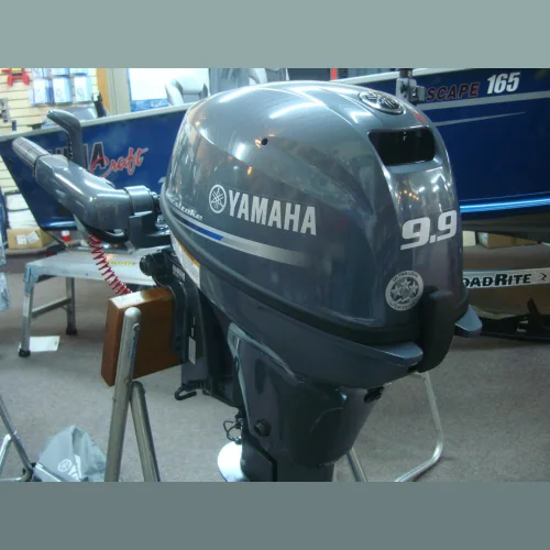 Used Yamaha 9.9HP 4-Stroke Outboard Motor Engine