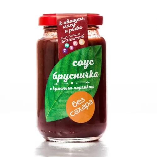 Lingonberry sauce with red pepper WITHOUT SUGAR 220 g I would eat myself