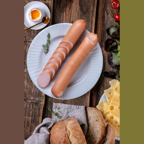 Boiled Tender sausage TM INDECO weight