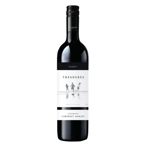 Вино защищенного наименования места происхождения сухое красное Каберне-Мерло выдержанное, регион Кунаворра. Товарный знак ТРЕЖЕРС 2012 14% 0,75