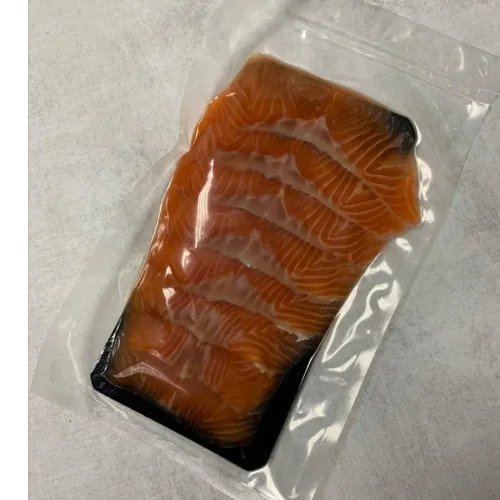 Salmon with / s fillet slices