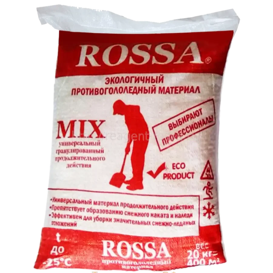 Антигололедный реагент Rossa Mix 