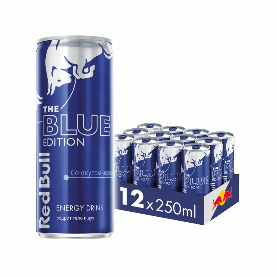 Red Bull the Blue Edition черника ж/б 0,25