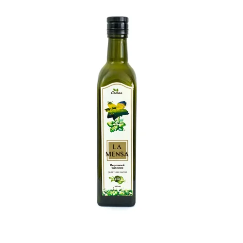 Oil La Mensa Sunflower with Extract Pepper Basil