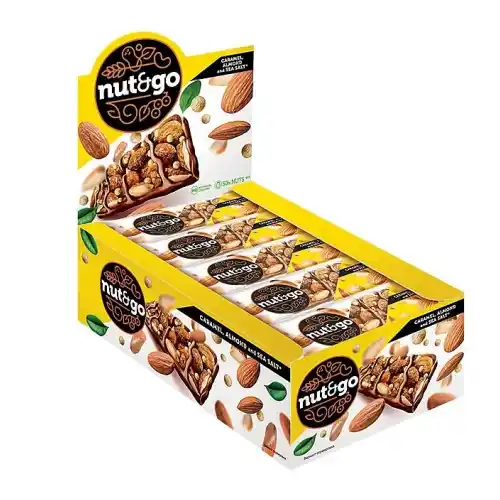 NUT&GO Almond Bar, 34g Buy for 0 roubles wholesale, cheap - B2BTRADE