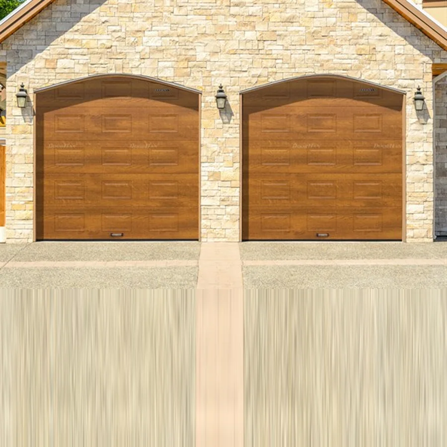 Doorhan RSD02 garage doors (4800x1800)