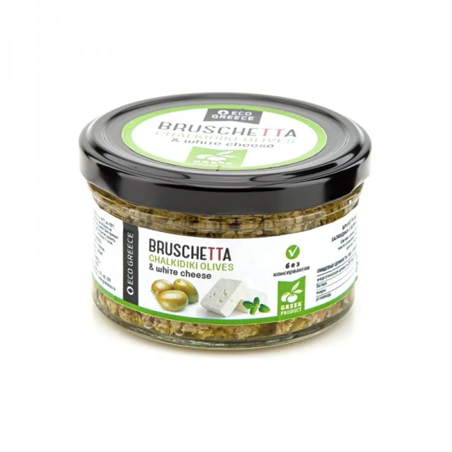 Брускетта из оливок Халкидики с сыром 150 г