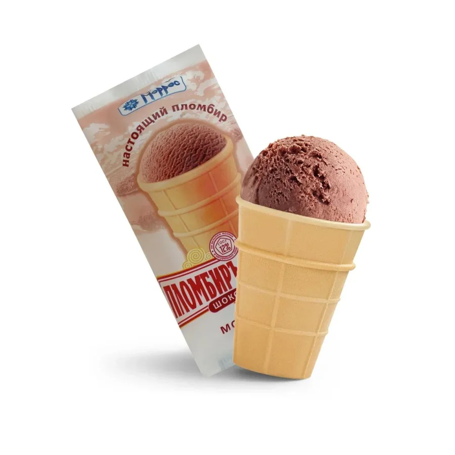Ice cream "Plombir-on-Don" chocolate