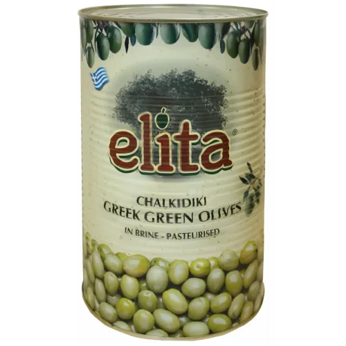 Греческие оливки без косточки S.S. Mammouth 70-90 "ELITA"