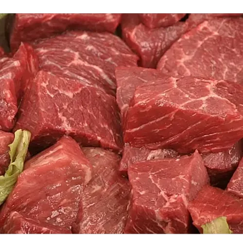 Beef meat blocks