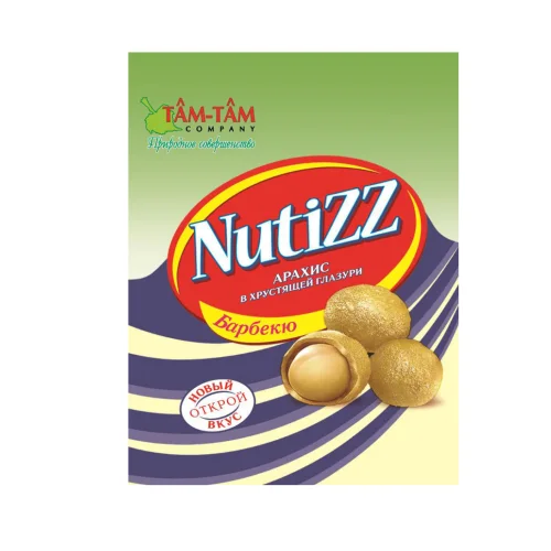 Peanuts Nutizz in glaze with a taste of a barbecue 40 g