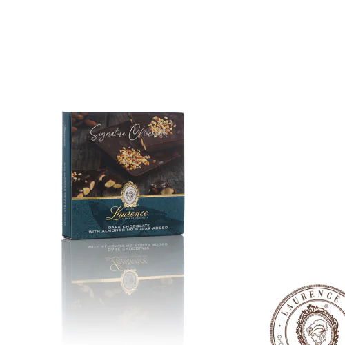 Шоколад темный с миндалем без сахара Signature 100 г