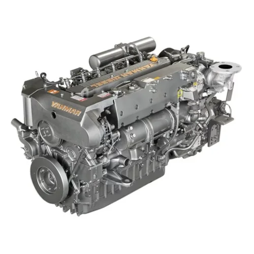 Судовой дизельный двигатель Yanmar 6LY2M-WDT мощностью 352 л.с. Бортовой двигатель