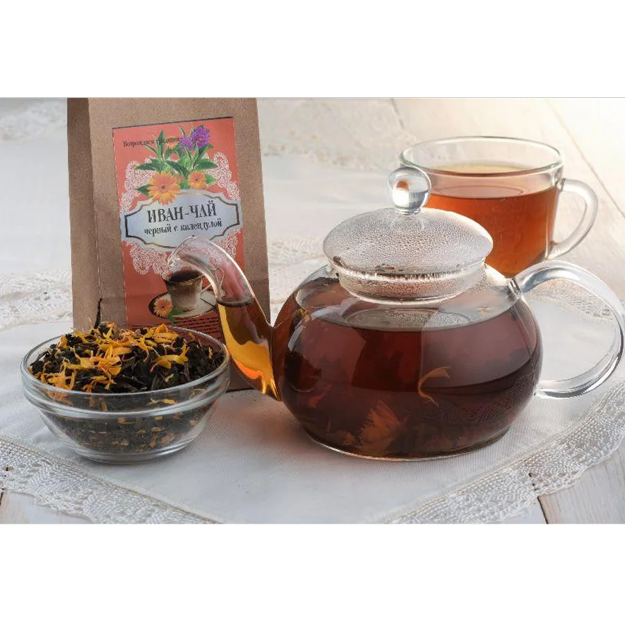 Ivan tea black with calendula