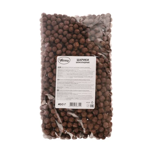 Chocolate Uvelka Balls, 400g