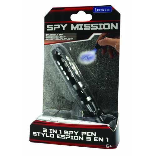 Pen 3 in 1 Spy Mission Lexibook RPSPY02