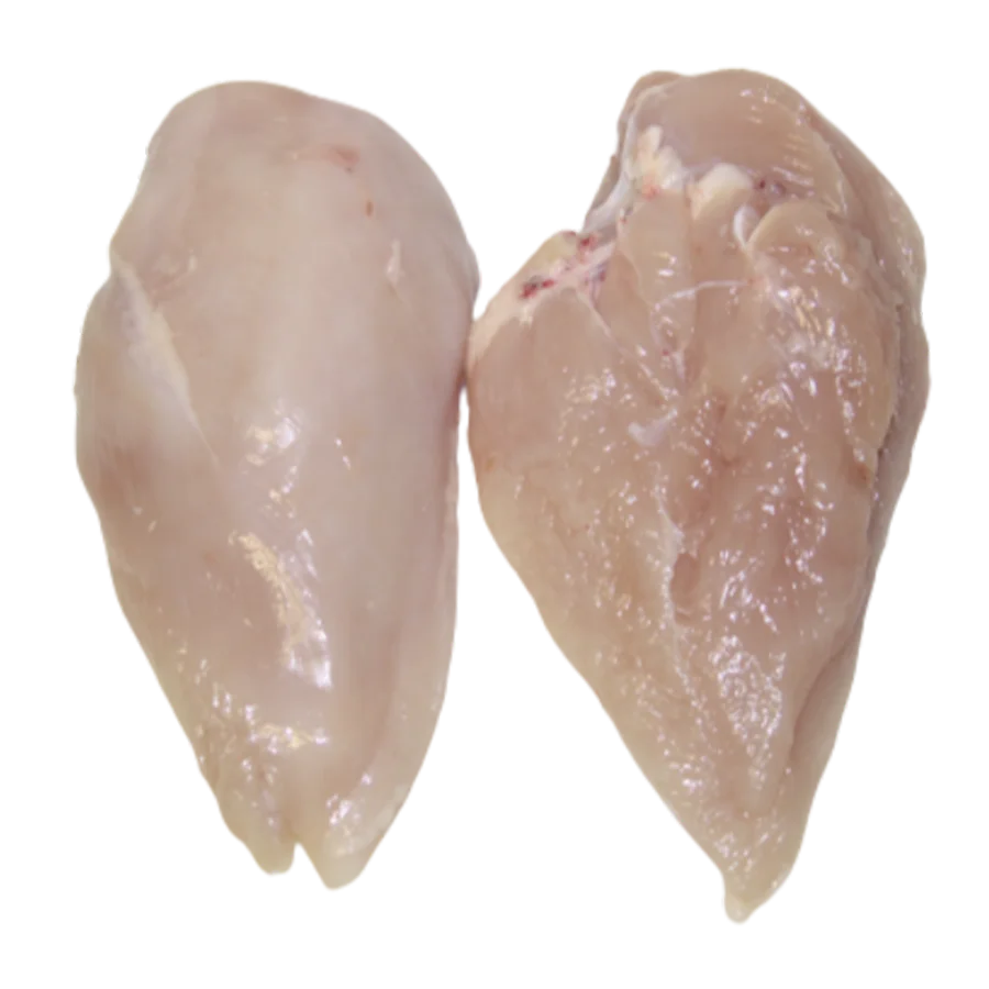 Chicken breast fillet without skin with / m