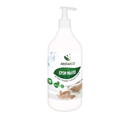 Cream soap liquid AristaECO Raspberry-Peony PET 0.9 l