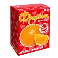 Напиток фруктовый качественный в ассортименте ТМ Фрутик 0,2л