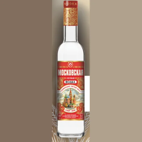 Moscow vodka 0.5 l