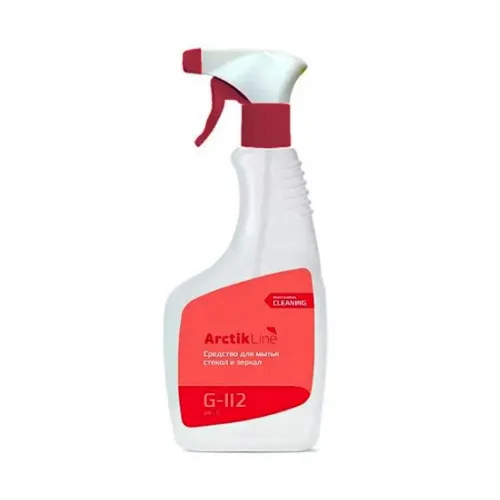 Means for washing of glasses and mirrors "G -112" 0.5kg (trigger) / 12pcs / 864pcs