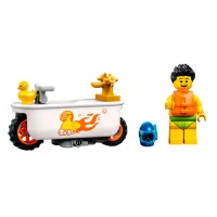 Конструктор LEGO City Трюковой мотоцикл: ванна 60333