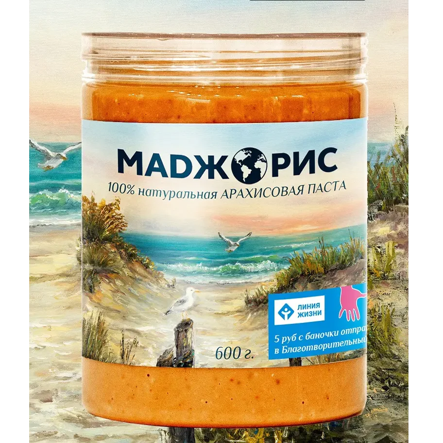 Peanut paste 600 gr. Majoris Classical