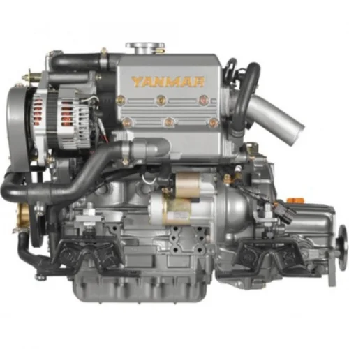 Судовой дизельный двигатель Yanmar 3YM27A мощностью 29 л.с. Бортовой двигатель
