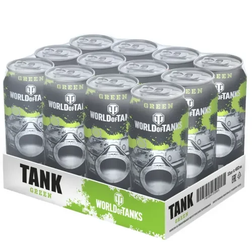 Энергетический напиток World of Tanks Green