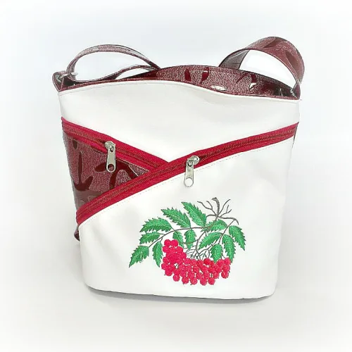 Bag with embroidery "Rowan"
