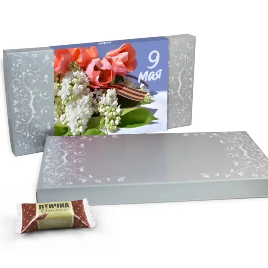 Набор конфет «Птичка Оляпка» 280 г в коробке с индивидуальным дизайном