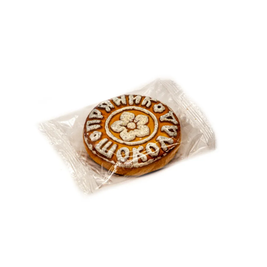 Gingerbread "Chocolate" (ind. pack.) printed with stuffing