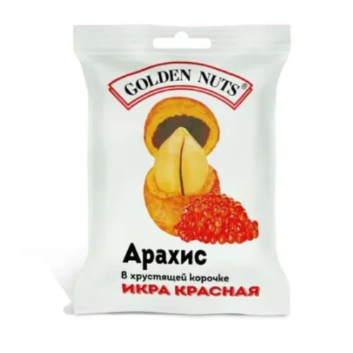 Арахис Golden Nuts Premium со вкусом красной икры 