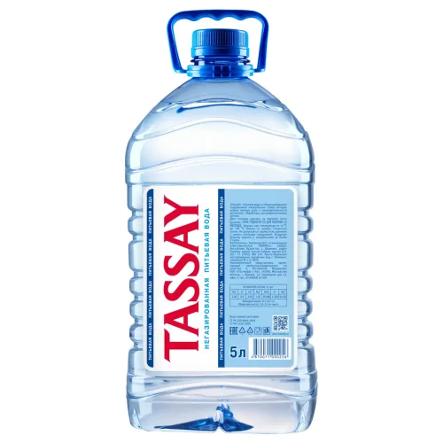 Natural mineral drinking water TASSAY non-carbonated 5 l