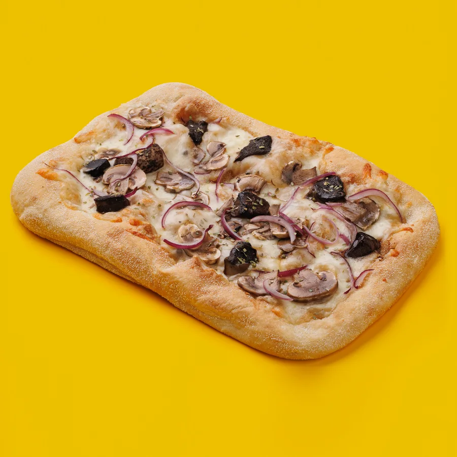 Roman pizza "Mushroom Julienne" 20x30