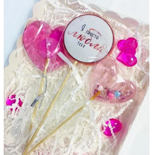 Gift set of three lollipops