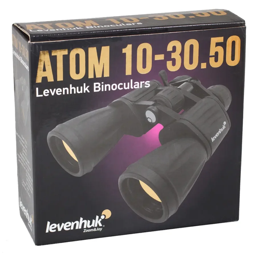 Binoculars Levenhuk Atom 10-30x50